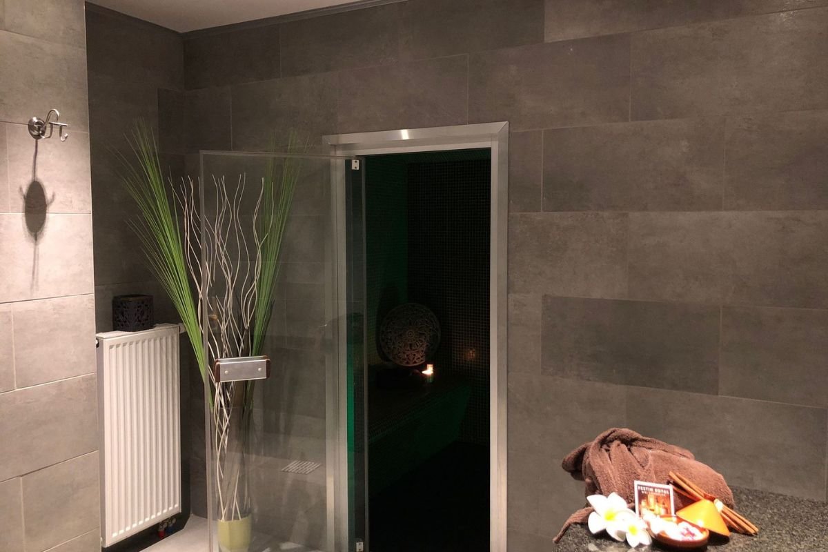 Vue de l'entrée du hammam