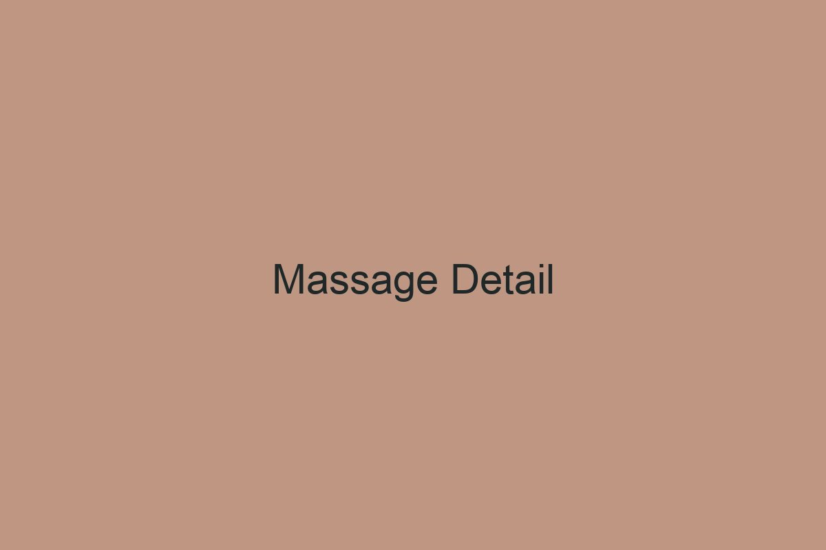 Massage au chocolat — offre signature Mons